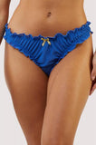 Libra Chiffon Star Sign Panty - Cobalt Blue -