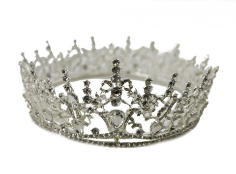 Jeweled Renaissance Crown - Gold