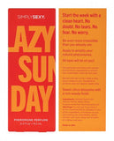 Simply Sexy Pheromone Perfume - Lazy Sunday 0.3oz