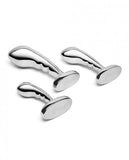 B-Vibe Stainless Steel P-Spot Training Set