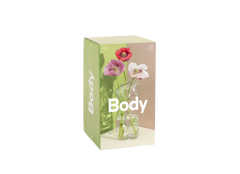 Body Vase - Glass - Translucent