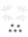 Web Face Jewels Sticker - Multicolor - One Size