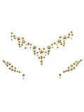 Star Sign Face Jewels Sticker - Gold - One Size