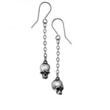Gothic Devotion Crosses Earrings