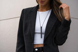Vesper 2 Vibrating Necklace - Black