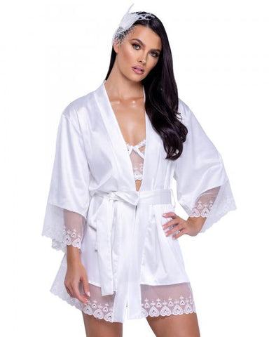 Forever Yours Robe - White -