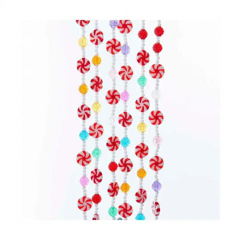 9' Plastic Multi Candy Garland