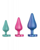 ROMP Luster Butt Plug Kit - Multi Color