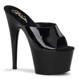 Black - Adore 7" Stiletto - Size