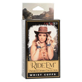 Ride 'em™ Premium Denim Collection Wrist Cuffs