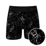 The Big Bang | Glow In The Dark Constellation Ball Hammock® Pouch Underwear With Fly -