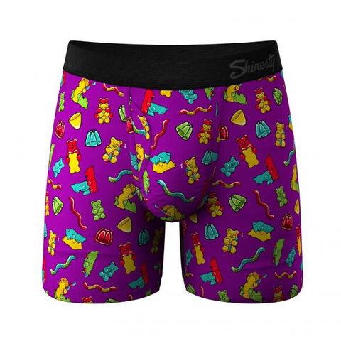 The Naughty Bears | Gummy Bear Ball Hammock® Pouch Underwear With Fly -