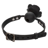Forbidden Removable Rose Gag - Black