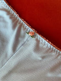 Lady Shorts - Rib Powder Blue/Whisper Peach -