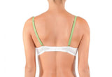 Dance des Fleurs Underwire Bra - White/Green -