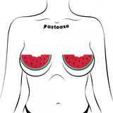 Pastease - Watermelon Slice with a Bite Breast Pasties