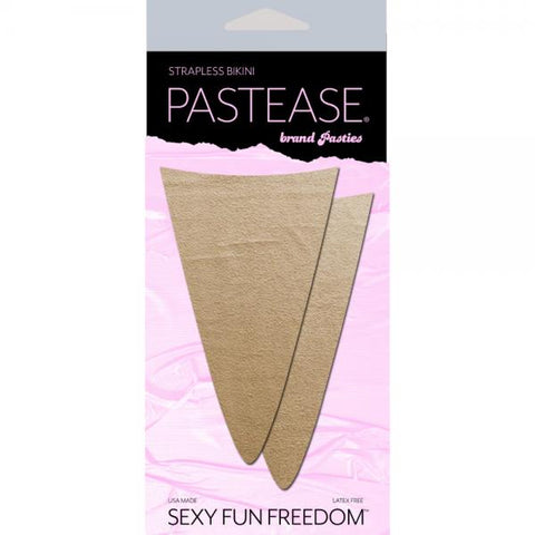 Pastease® - Strapless Mini Bikini Merkins - Nude - One Size