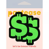 Pastease - Glitter Dollar Sign - Neon Green - O/S