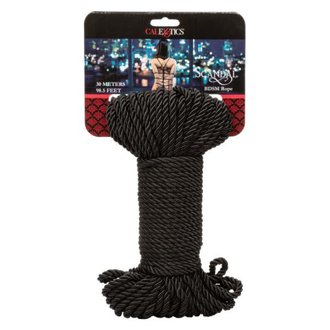 Scandal BDSM Rope 30 Meters - Black