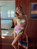 Lounge Bralette - Spring Garden -
