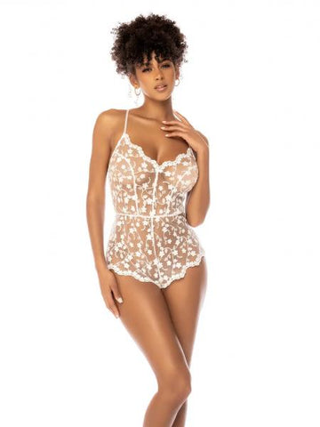 Celina Romper - White -