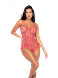 Celina Romper - Cherry -