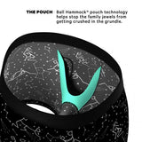 The Big Bang | Glow In The Dark Constellation Ball Hammock® Pouch Underwear With Fly -