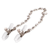 Nipple Play Crystal Nipple Clamps - Clear