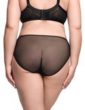 Novelteese Hi Cut Brief - Black -