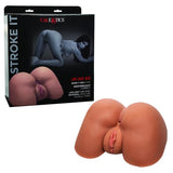 Stroke It Life-Size Ass - Brown