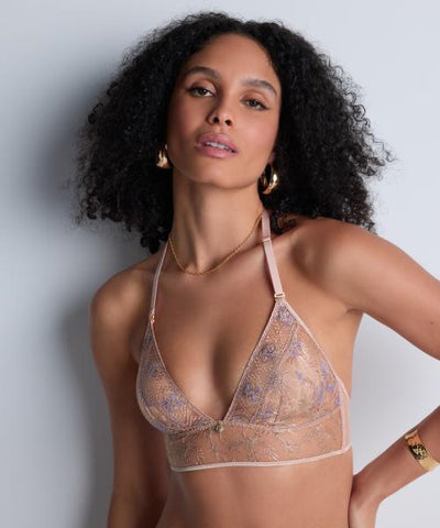 Sound of Heart Bralette - Lavender Aura -