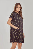 Suri Sleep Dress - Black -