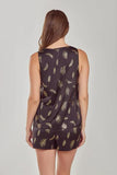 Suri Cami Set - Black -