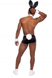 8 Piece Playboy Hunky Playmate - Black -