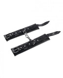 Sportsheets Velvet Noir Handcuffs - Black