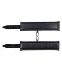 Sportsheets Velvet Noir Handcuffs - Black