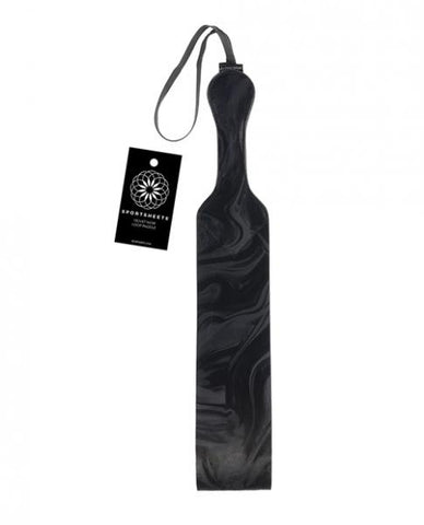 Sportsheets Velvet Noir Loop Paddle - Black