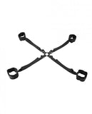 Sportsheets Velvet Noir Adjustable Hog Tie & Cuff Set