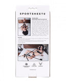 Sportsheets Velvet Noir Adjustable Hog Tie & Cuff Set