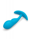 B-Vibe Remote Control P-Spot Snug Plug Small - Blue