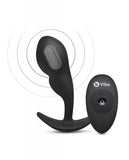 B-Vibe Remote Control P-Spot Snug Plug Large - Black