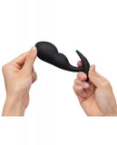 B-Vibe Remote Control P-Spot Snug Plug Large - Black