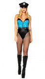 3 Piece Nightshift Babe - Blue/Black -