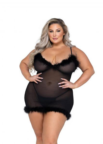 Afterhours Chemise - Black -