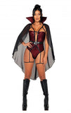Two Piece Underworld Vampire - Red/Black -