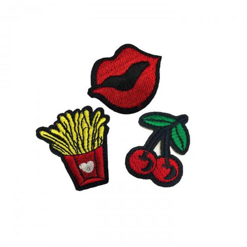 Snick Snack Iron-On Patchette and Sticker Pack