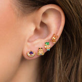 Disney Alice in Wonderland Earring Set - Gold