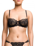 Floradora Balconette Bra - Black -