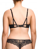 Floradora Balconette Bra - Black -