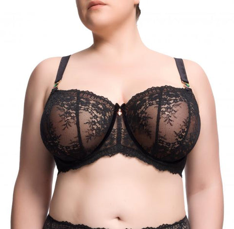 Floradora Curve Underwire Bra - Black -